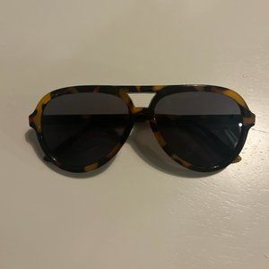 Scoop NYC Aviator Tortoise Sunglasses